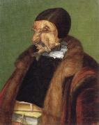 Giuseppe Arcimboldo The jurist oil painting